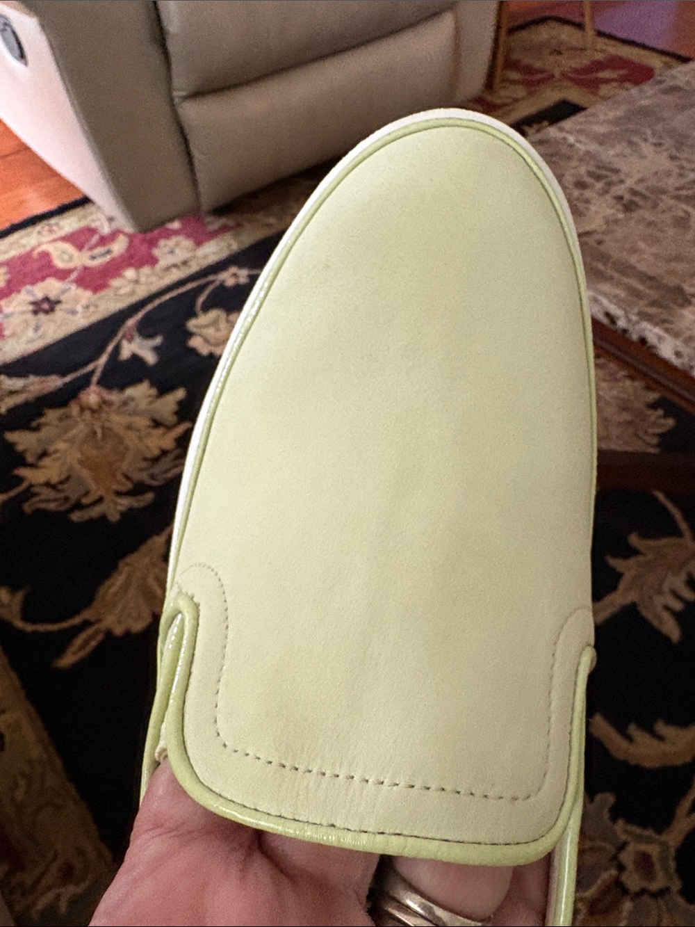 Vionic- “Effortless” backless sneaker - spring green - LIKE NEW! - Picture 2 of 6
